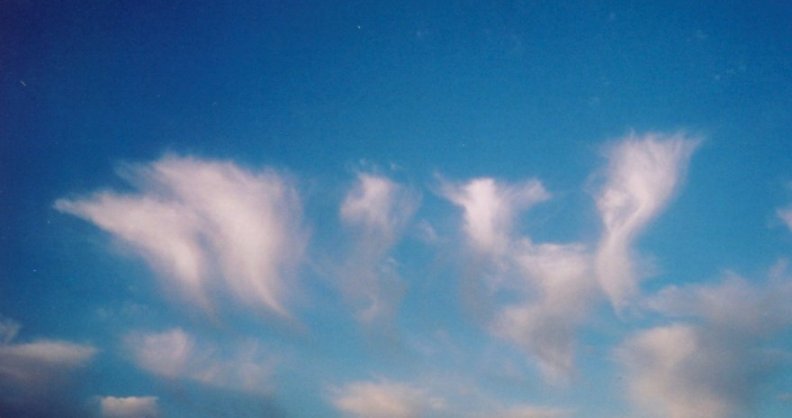 Dancing clouds
